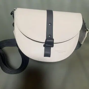 GASTON LUGA 베이지 숄더백 스플래쉬 문 크로스