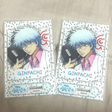 은혼 긴파치선생 사진 아크릴 스탠드 사카타 긴파치