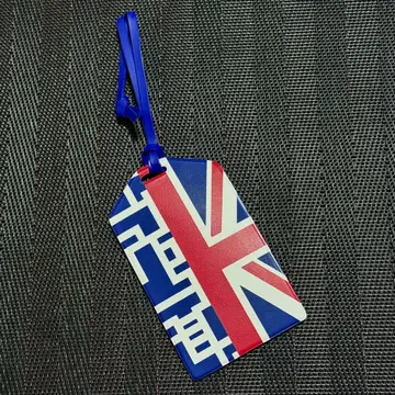 호테이 토모야스 RRR 유니언 잭 패턴 네임택