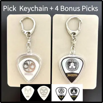 LOVEBITES 미야코 & 미도리 피크 키링 럭셔리 세트