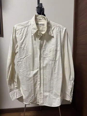 INDIVIDUALIZED SHIRTS 화이트 긴팔 셔츠 L 사이즈 상당