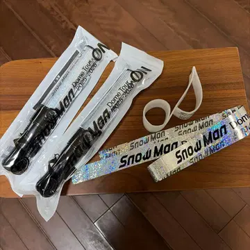 Snow Man 응원봉, 낙하물