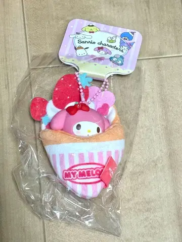 산리오 마이멜로디 봉제 인형 키링