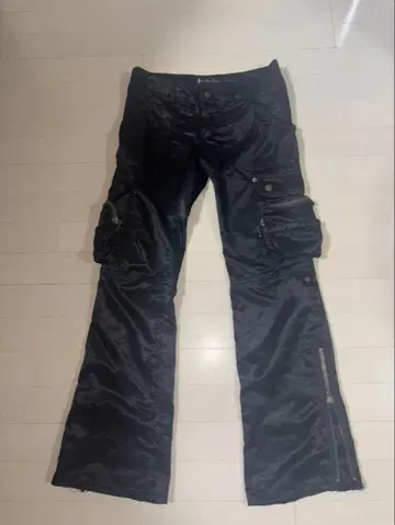 BOOTY RAP JEANS 카고 팬츠 블랙 y2k archive