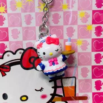 [ 구하기 어려움 ] 레어 초레어 헬로키티 메이드 버전 스트랩 2007