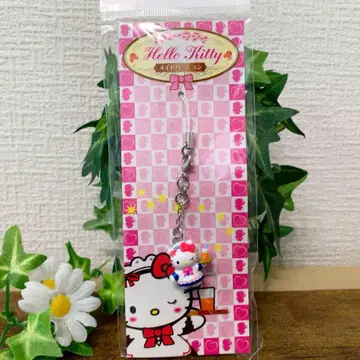 [ 구하기 어려움 ] 레어 초레어 헬로키티 메이드 버전 스트랩 2007