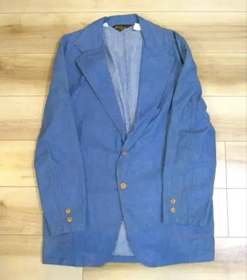 70s 빈티지 데님 테일러드 자켓