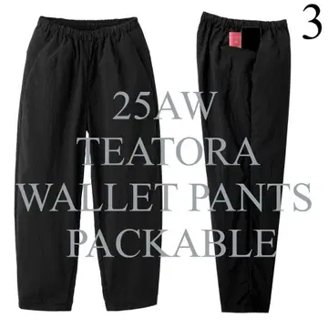 3 TEATORA 25AW Wallet Pants P 테아토라 팬츠