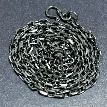 US 수입 실버 체인 목걸이 빈티지 멕시칸 60cm