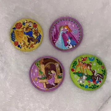 디즈니 자수 배지 세트