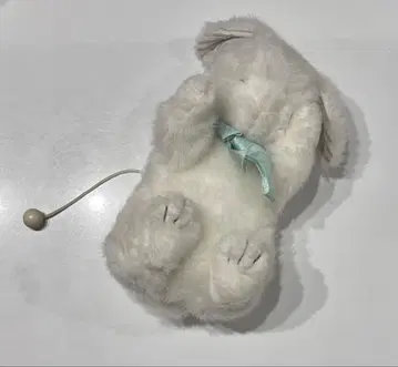 레트로 토끼 오르골 봉제 인형