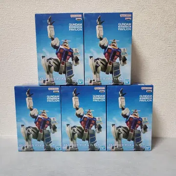 미개봉품 [오사카 만박] RX-78 건담 피규어 5개 세트