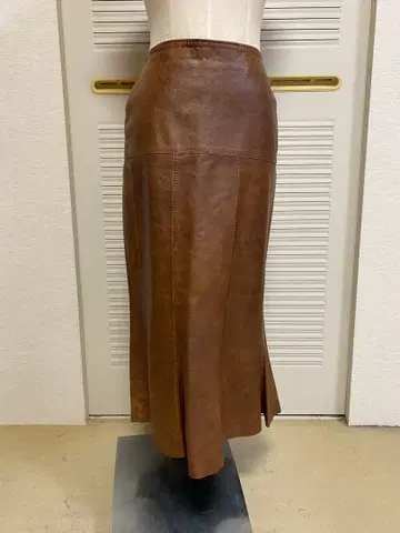 가죽 본 소가죽 스커트 일본제