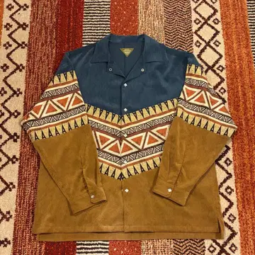 [ niko and ] 남성용 코듀로이 셔츠 구제 의류