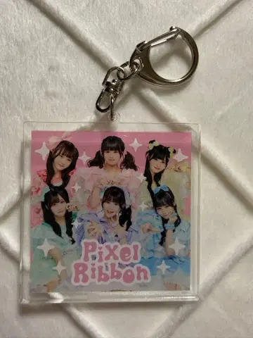 Pixel Ribbon 리메이크 T 아크릴 키링 시크릿