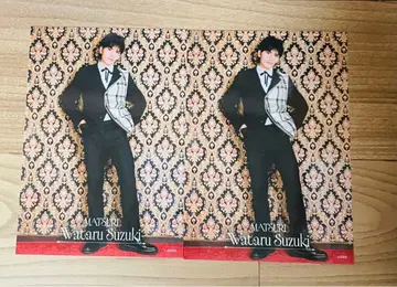 MATSURI 크리스마스 런치&디너쇼 랜덤 사진 스즈키 와타루 2장 세트