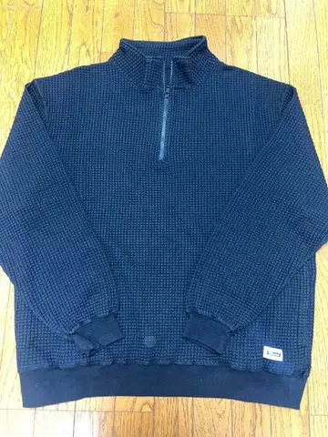 RADIALL 라디얼 하프 지퍼 맨투맨 XL 24AW-CUT005