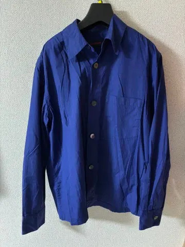 CABAN 네이비 코튼 셔츠 S