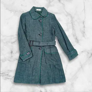 axes femme 롱 코트 그린 M