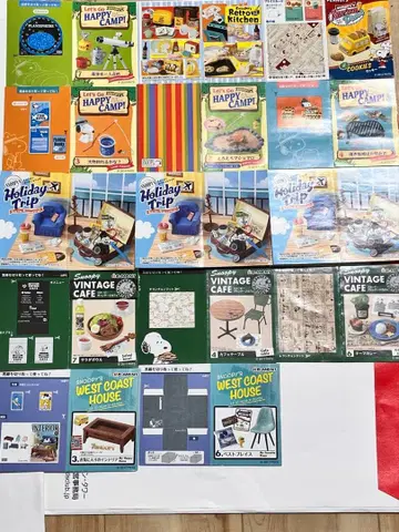 스누피 리멘트 부속 페이퍼 14장 세트 본체 미포함