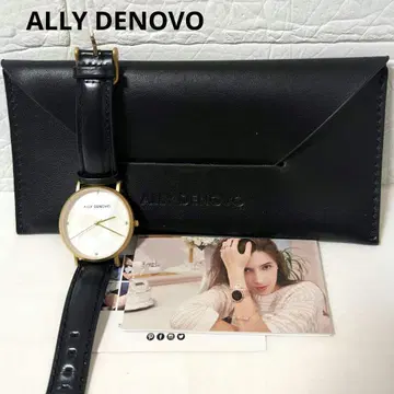 ALLY DENOVO 손목시계 쿼츠 가이아펄 케이스 포함