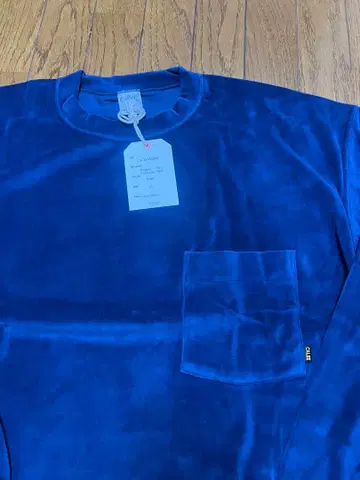 CALEE CL-23AW005 네이비 XL 긴팔 벨로아