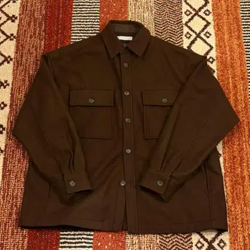 [ SENSE OF PLACE ] 남성용 울 자켓 브라운