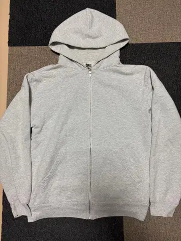 로스앤젤레스 어패럴 지퍼 후드티 그레이 아쉬 M 사이즈 후디