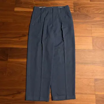 50s 60s 레이온 개버딘 슬랙스 개버슬 파랑