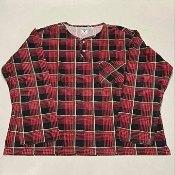 South2 West8 체크 헨리넥 티셔츠 M 인기 스테디셀러