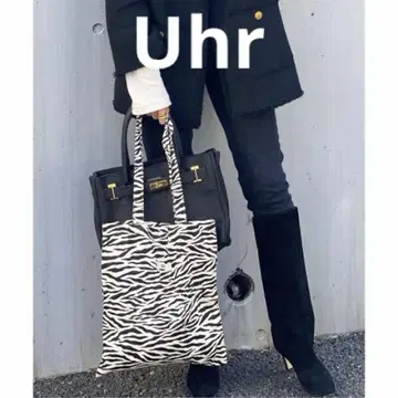 새상품 Uhr/우아 제브라 에코백