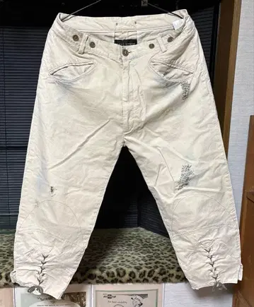 쉐어 스피릿 조퍼스 팬츠 데미지 가공 share spirit