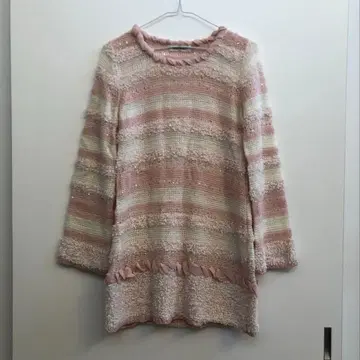 갤러리 비스콘티 GALLERY VISCONTI 핑크 니트