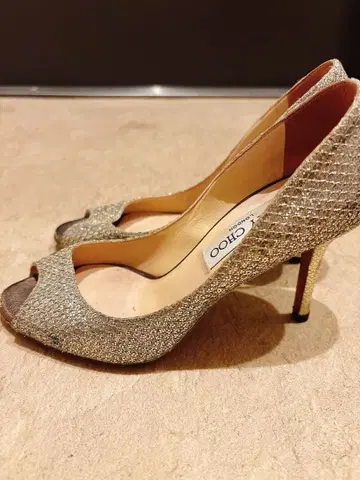 12/25까지 JIMMY CHOO 오픈토 하이힐