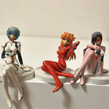 신세기 에반게리온 UCC 캔 커피 한정판 배포 피규어 세트 에바