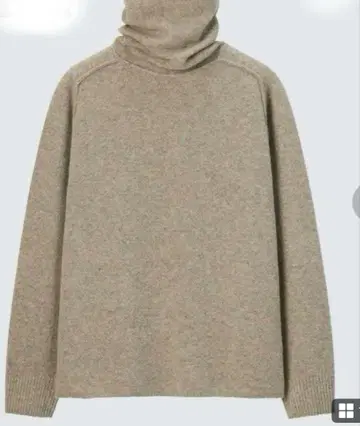 UNIQLO U 프리미엄 램스울 긴팔 터틀넥 스웨터 M