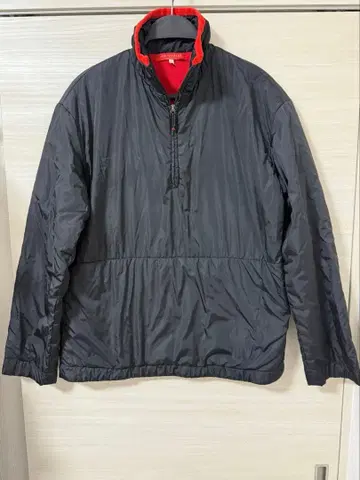 아이스 아이스버그 남성용 하프 지퍼 자켓 M 두꺼운 원단