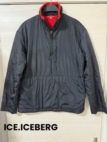아이스 아이스버그 남성용 하프 지퍼 자켓 M 이탈리아제
