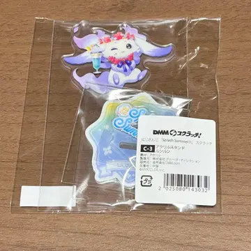 니지산지 DMM 스크래치 아야카키 아크릴 스탠드 룬룬