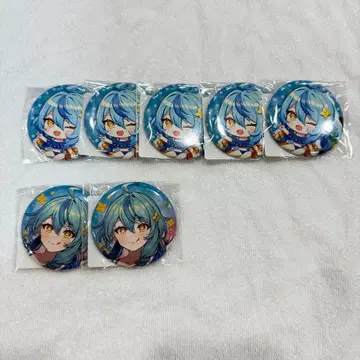 니지산지 DMM 스크래치 아야카키 타마노이 나나 캔뱃지 세트