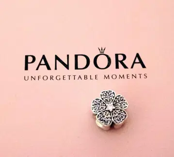 PANDORA 판도라 참 꽃 퍼플 계열 파베