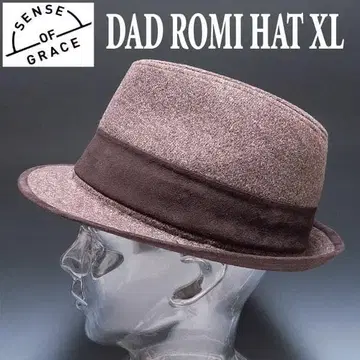 새상품 센스 오브 그레이스 자카드 중절모 XL CG 빅 사이즈 조절 가능