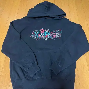 xlarge turn the music on hooded 후드티