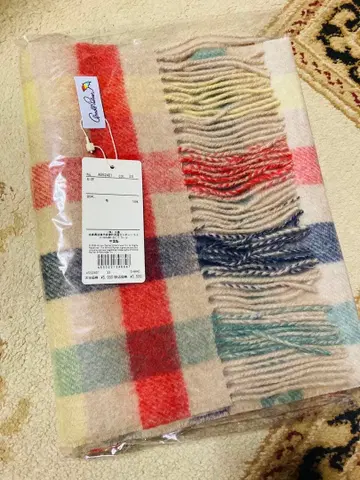 [ 택 포함 새상품 ] 아놀드 파머 체크 머플러