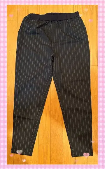 새상품 Cloche 스트라이프 슬랙스 팬츠 사이즈 02