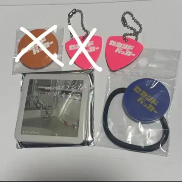 [ 낱개 판매 가능 ] 세컨드 백커 굿즈 캔뱃지 머리끈