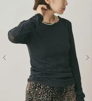 Super120's 울 크루넥 풀오버 이에나