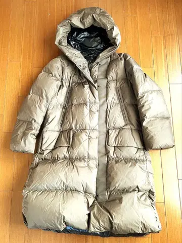 유니클로 질 샌더 콜라보 롱 다운 코트 S 사이즈