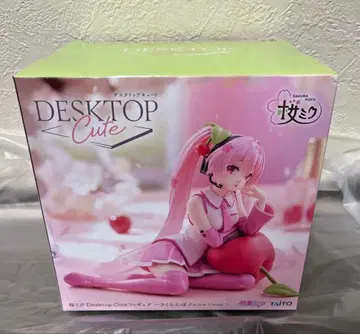 하츠네 미쿠 벚꽃 미쿠 피규어 데스크탑 큐트 체리 쿠션