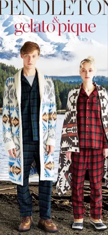 펜들턴 젤라토 피케 콜라보 목욕 가운 M